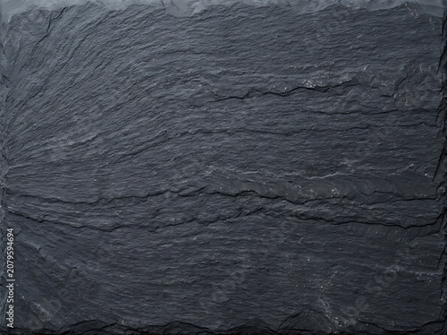 Dark Natural Slate Stone Texture Background with Rough Uneven Surface