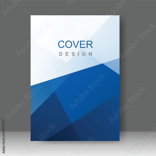 Book cover design modern. Annual report. Brochure template, catalog. Simple Flyer promotion. magazine. Vector illustration