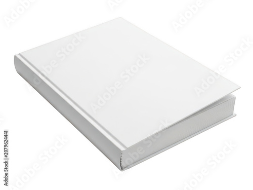 Folded white paper stack on table
