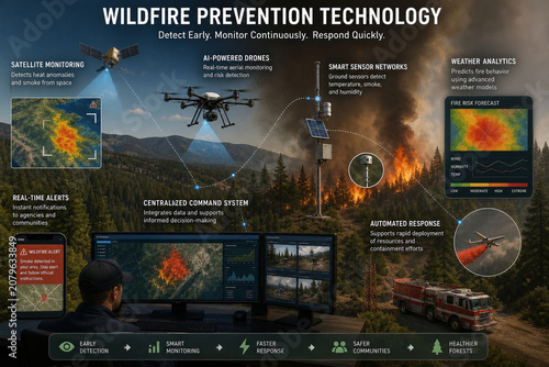 Wildfire Prevention Technology: Early Detection and Response