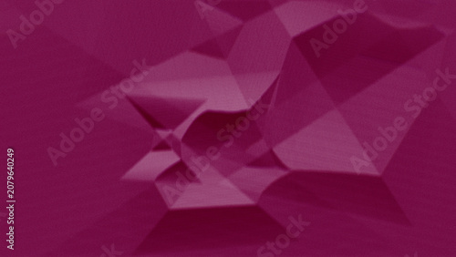 Dark magenta geometric polygonal background texture featuring sharp triangular shapes and a deep grainy aesthetic style