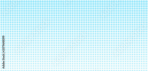 Cuadro en lienzo Abstract seamless blue geometric grid background with tiny square pattern