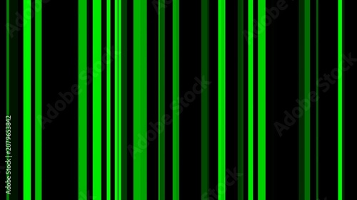 Vertical digital data stream matrix barcode lines seamless loop