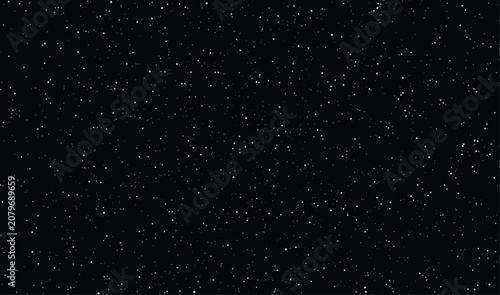Fotografía Endless field of tiny stars in space