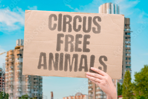Photography "Circus free animals" Liberate creatures from entertainment exploitation