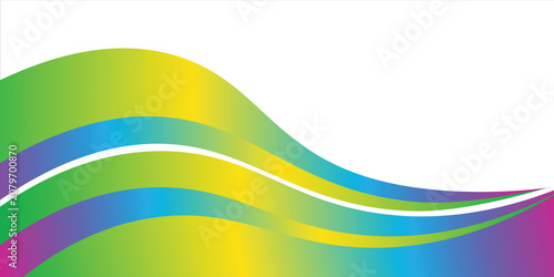 Dynamic Color Lines Splashes Pattern. Vector Background with Flowing Rainbow Lines. Curve and Wave Swirl Ribbons Bg.