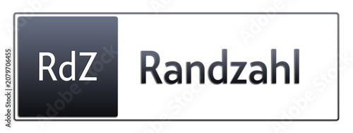 RdZ - Randzahl - Jura Rechts Abkürzung