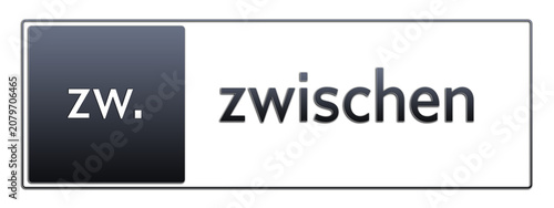 zw. - zwischen - Jura Rechts Abkürzung