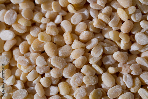 Photography White Urad Dal (Split Black Gram Without Skin) Close Up Photos