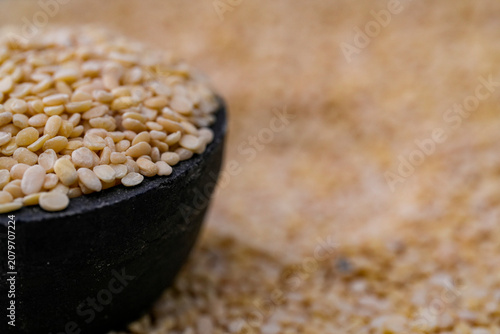 Photography White Urad Dal (Split Black Gram Without Skin) Close Up Photos