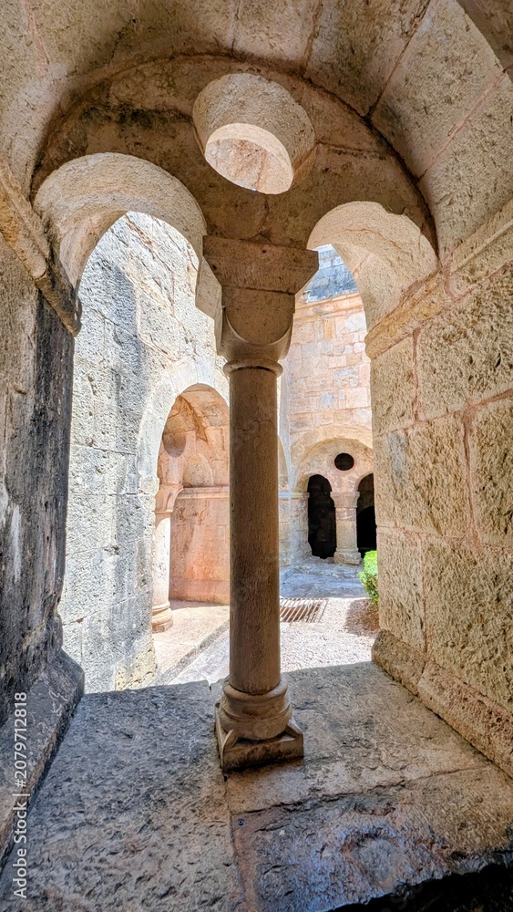 Naklejka premium ABBAYE DU THORONET (Var)