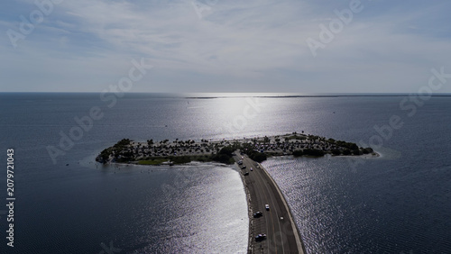 Foto Tarpon Springs Florida Drone Aerial, Historic Sponge Docks & Waterfront Views