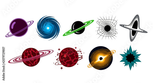 Cosmic Wonders: Planets, Black Holes, and Nebulae Collection
