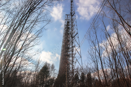 Cuadro en lienzo The famous USSR radar Duga as known as russian woodpacker