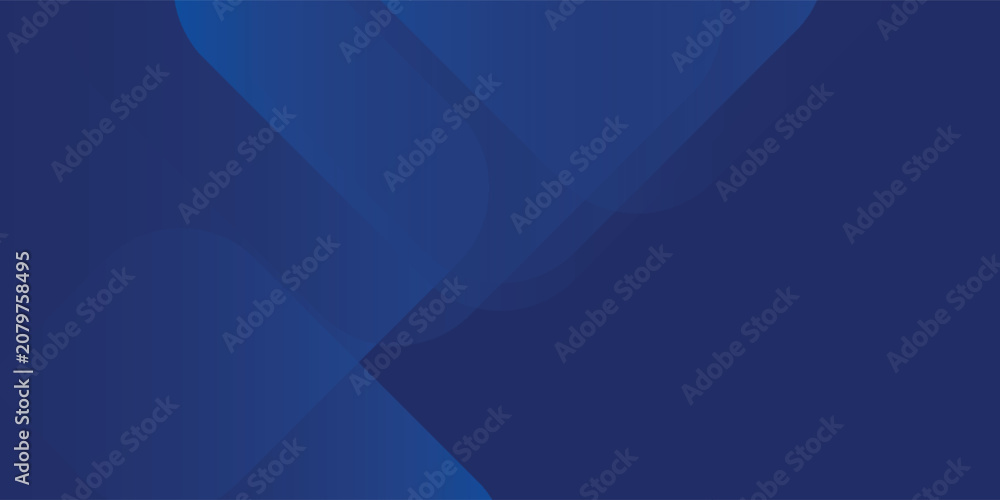 Obraz premium Abstract blue background with glowing geometric lines. Modern blue gradient square shape design. Futuristic technology concept.
