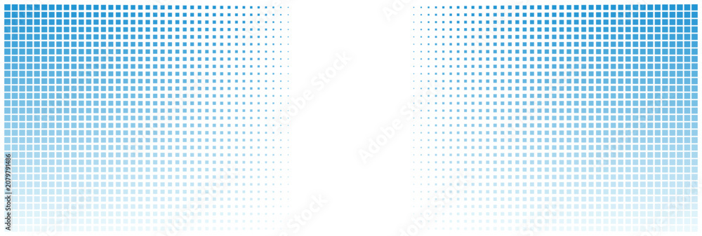 Fototapeta premium Abstract Blue Gradient Dot Pattern Background