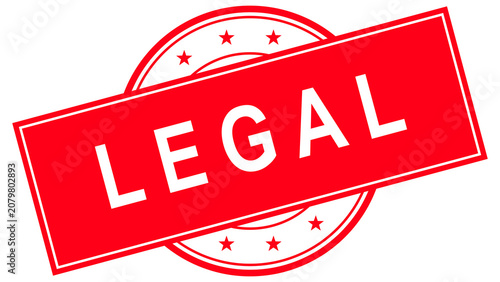 Photos Red Legal Stamp Seal Approval Concept