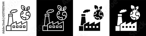 Photos Environmental Impact black and white background style collection