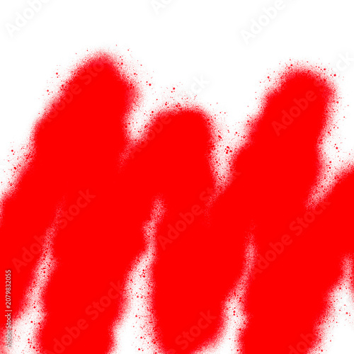 red paint background