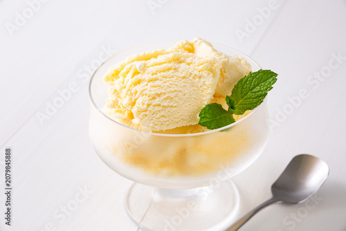 バニラアイスクリーム
