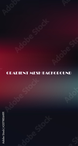 Dark gradient with red and teal accents and soft light diffusion