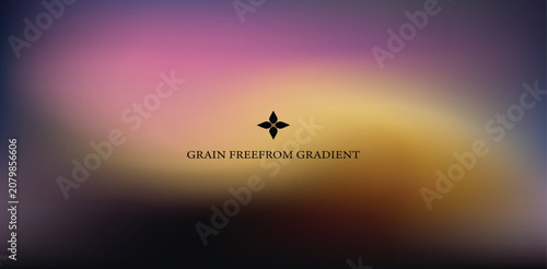 Soft, blurred gradient background, with pink, purple, and golden hues, subtle texture