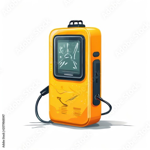 an AI Image Generator, Digital Recorder Device with Sleek Design and Headphone