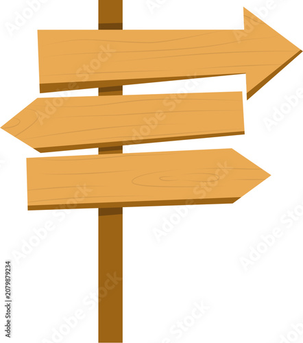 Wooden Sign Board