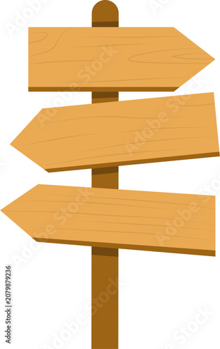 Wooden Sign Board