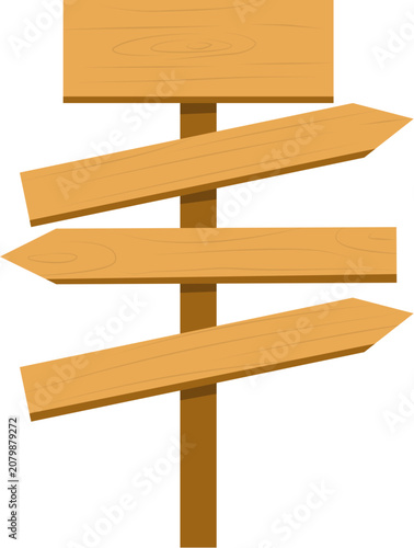 Wooden Sign Board