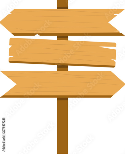Wooden Sign Board