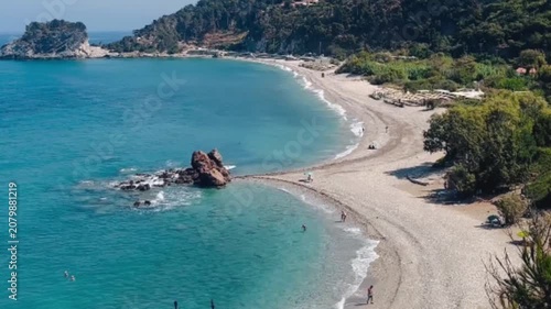 view of the sea from the beach