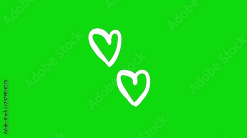 Animated Love Heart Icon Loop