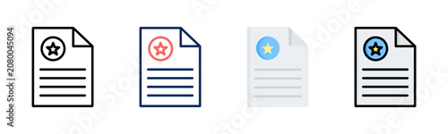 Photos Core Intent  icon set multiple style collection