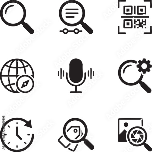 cloud storage indexing retrieve file search icon portfolio