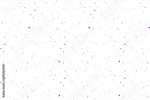 Dust particles, splash paint dots,