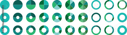 Circle division infographic icon set. 1.2.3.4.5.6.7.8.9.10. pie chart green color Set of pie charts diagrams. Circle icons for infographic set. Pizza chart round icons. Loading bar
Flat process cycle
