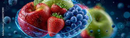 Vibrant Fruit Medley: A ref...