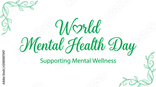 Quadro su tela World Suicide Prevention Day, supporting mental health