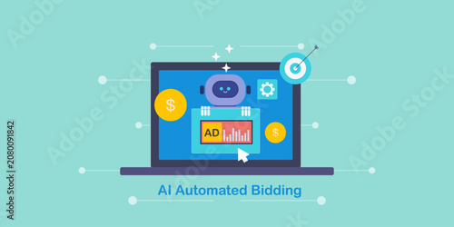 Maximize advertising campaign efficiency with AI automated bidding.
