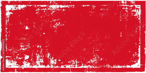 Artistic Red Grainy Overlay with Natural Scratch Pattern.