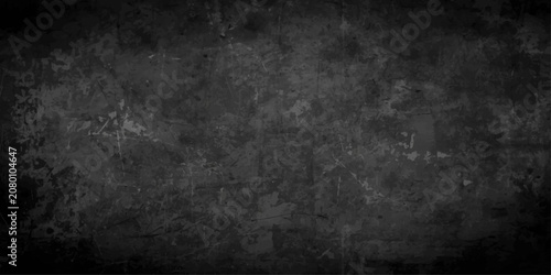  Textured Black Grunge Surface for Bold Graphic Presentation.