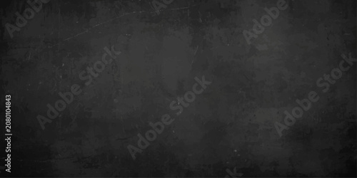 Dark Grunge Paper Texture Background with Vintage Black Concrete Wall and Distressed Abstract Surface Pattern Design.