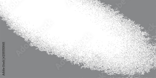 Canvastavla Abstract Black and White Winter Water Texture Background with Frosty Ice Drops,