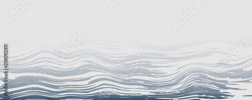 Ocean ripples texture. One-color background with waves on a water surface.
