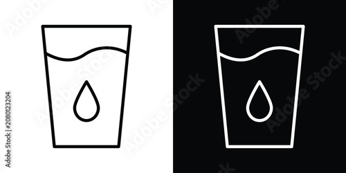 Water glass icon 2