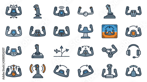 A collection of various fitness and sports icons on a white background including 2026-06-27 reference
