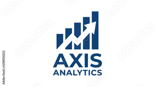 Axis Analytics logo with blue bar graph and arrow icon.