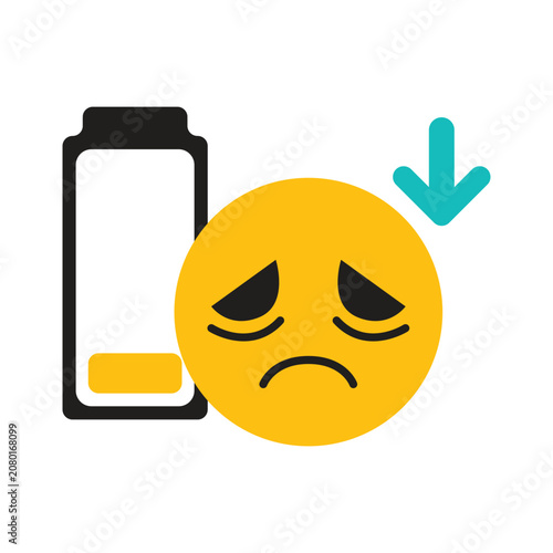 Burnout icon design