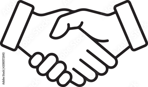 Foto Business Handshake Agreement Icon